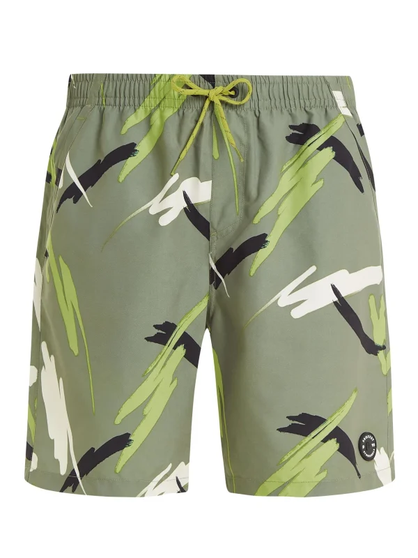 Protest Beachshorts “ PRTLEUCA In Artichoke Green 1