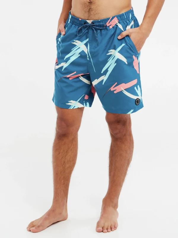 Protest Beachshorts “ PRTLEUCA In DeepDive Blue 3