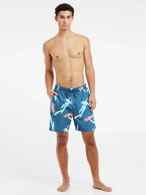Protest Beachshorts “ PRTLEUCA In DeepDive Blue 4