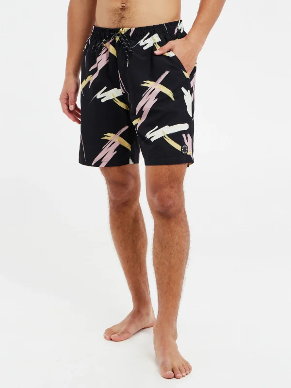 Protest Beachshorts “ PRTLEUCA In True Black 3