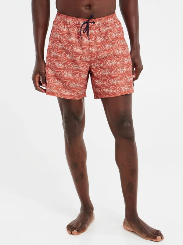 Protest Beachshorts “ PRTTERTON In Clay 3