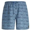 Protest Beachshorts “ PRTTERTON In River Blue 25