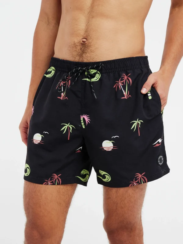 Protest Beachshorts “ PRTVUNG In True Black 7