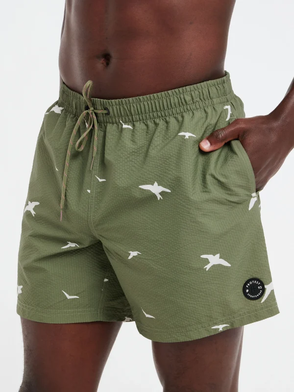 Protest Beachshorts “ PRTZINZU In Artichoke Green 7