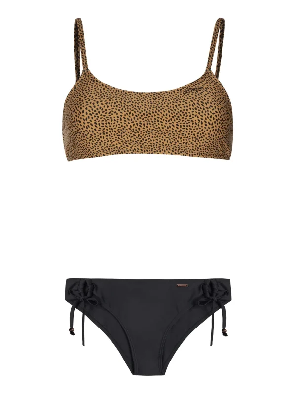 Protest Bralette-Bikini Cheeky “ PRTDOLPHIN In True Black 1