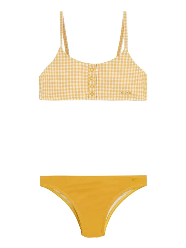 Protest Bralette-Bikini “ PRTBARDOT JR In Tumericyellow 1
