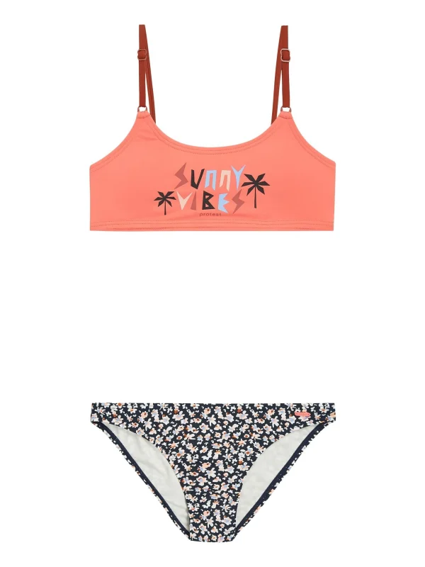 Protest Bralette-Bikini “ PRTBEE JR In Sugarcoral 1