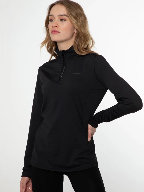 Protest Fleece “ FABRIZ In True Black 7