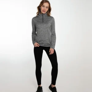 Protest Fleece “ FABRIZM In Dark Grey Melee 13