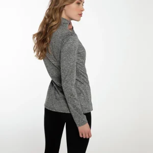 Protest Fleece “ FABRIZM In Dark Grey Melee 15