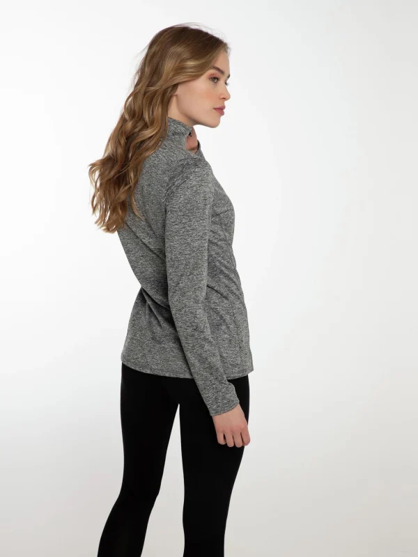 Protest Fleece “ FABRIZM In Dark Grey Melee 5