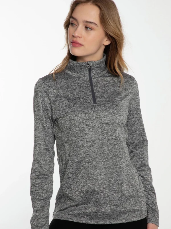 Protest Fleece “ FABRIZM In Dark Grey Melee 7
