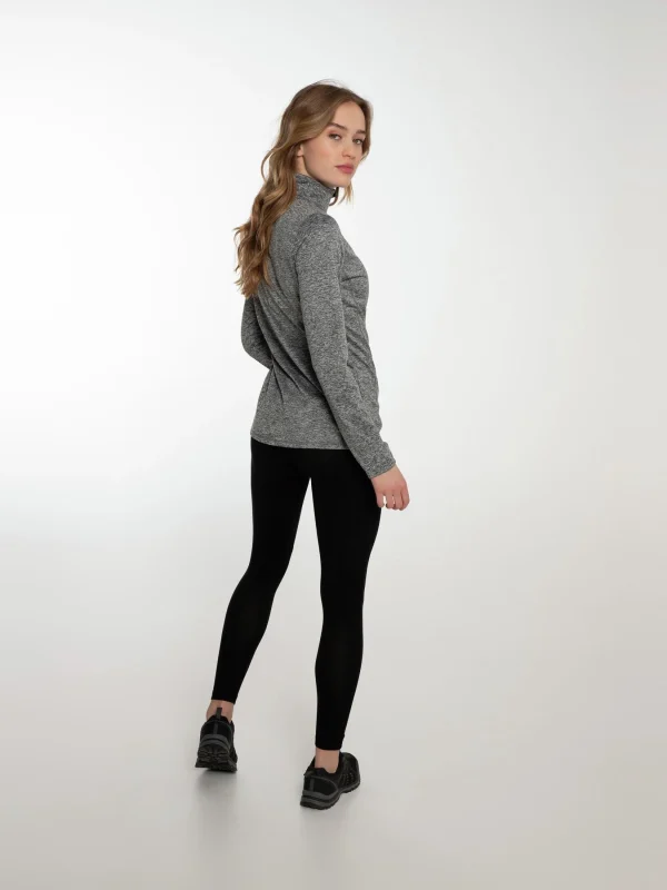 Protest Fleece “ FABRIZM In Dark Grey Melee 8