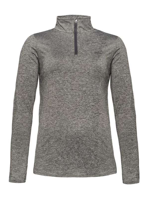 Protest Fleece “ FABRIZM In Dark Grey Melee 1