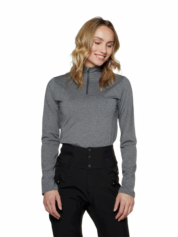 Protest Fleece “ FABRIZOM In Dark Grey Melee 3