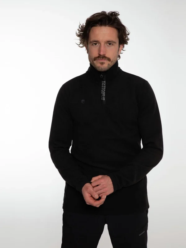 Protest Fleece “ PERFECTO In True Black 3