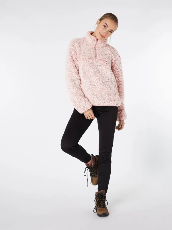 Protest Fleece “ PRTGERBERA In Mauve 4