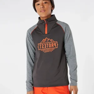 Protest Fleece “ PRTMAXIM JR In Deep Grey 10