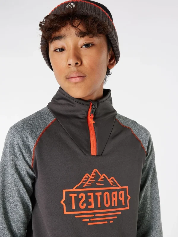 Protest Fleece “ PRTMAXIM JR In Deep Grey 6