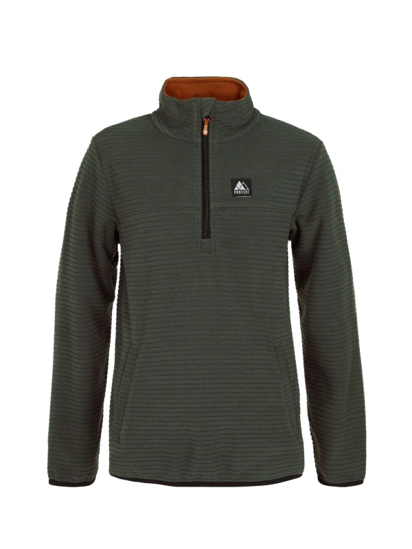 Protest Fleece “ PRTSEB JR In Huntergreen 1
