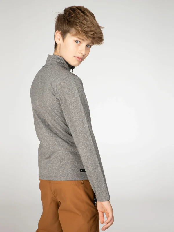 Protest Fleece “ WILLOWY JR In Dark Grey Melee 5