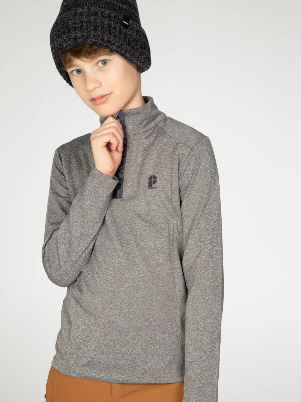 Protest Fleece “ WILLOWY JR In Dark Grey Melee 7