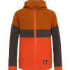 Protest Full Zip Hoodie “ PRTBOB JR In Orange Fire 20