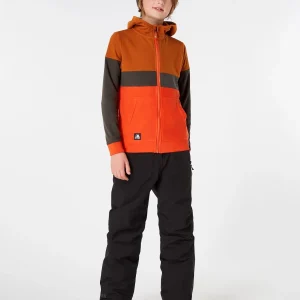 Protest Full Zip Hoodie “ PRTBOB JR In Orange Fire 12