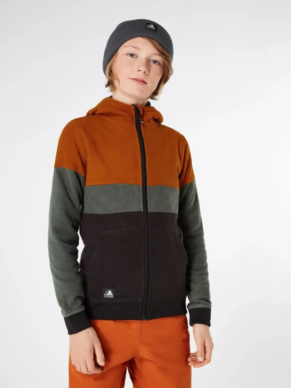 Protest Full Zip Hoodie “ PRTBOB JR In Umberorange 3