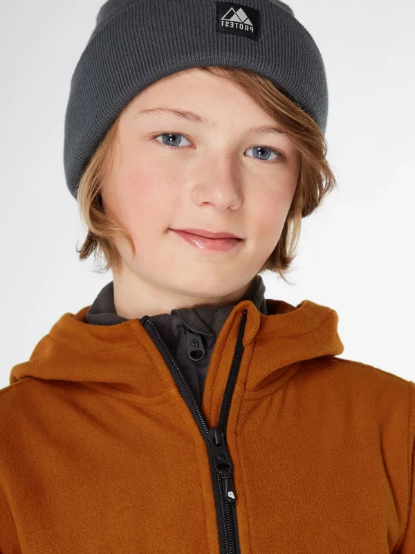Protest Full Zip Hoodie “ PRTBOB JR In Umberorange 6