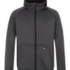 Protest Full Zip Hoodie “ SOUR In Deep Grey 22