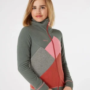 Protest Full Zip Top “ PRTANNELOT JR In Mistygreen 10