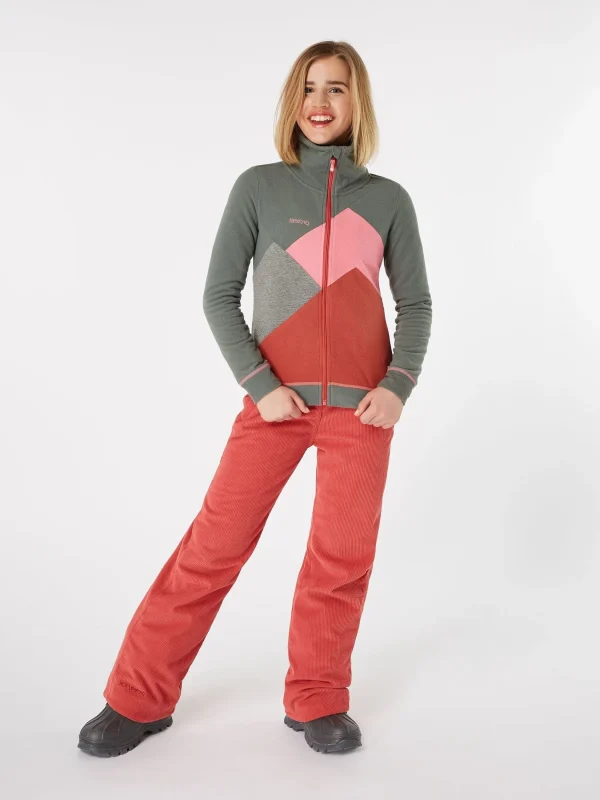 Protest Full Zip Top “ PRTANNELOT JR In Mistygreen 4