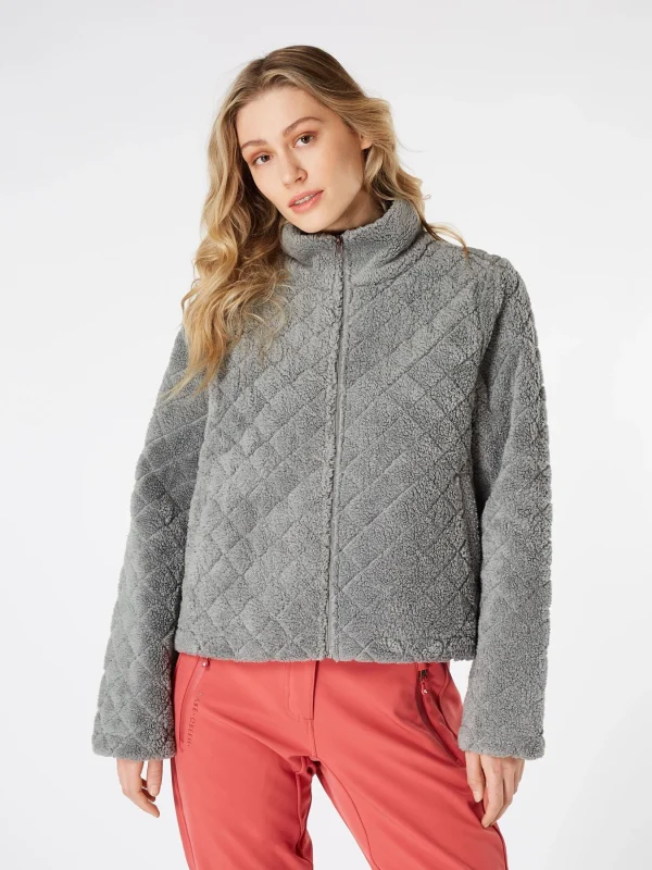 Protest Full Zip Top “ PRTBELLFLOWER In Mistygreen 3