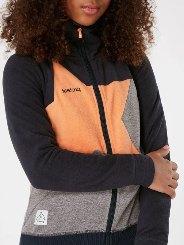Protest Full Zip Top “ PRTCHARLIE JR In Space Blue 6