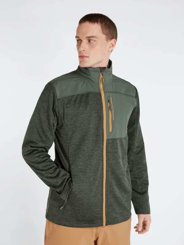 Protest Full Zip Top “ PRTHAMMEREN In Huntergreen 3