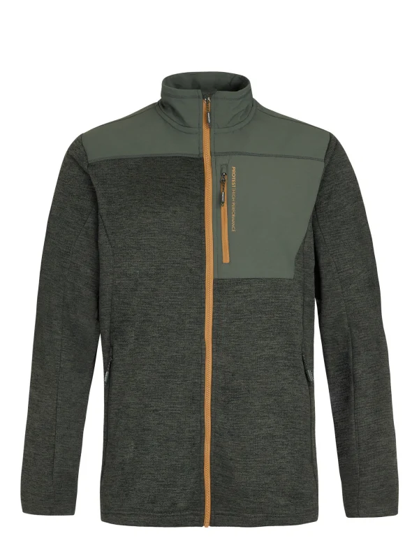 Protest Full Zip Top “ PRTHAMMEREN In Huntergreen 1