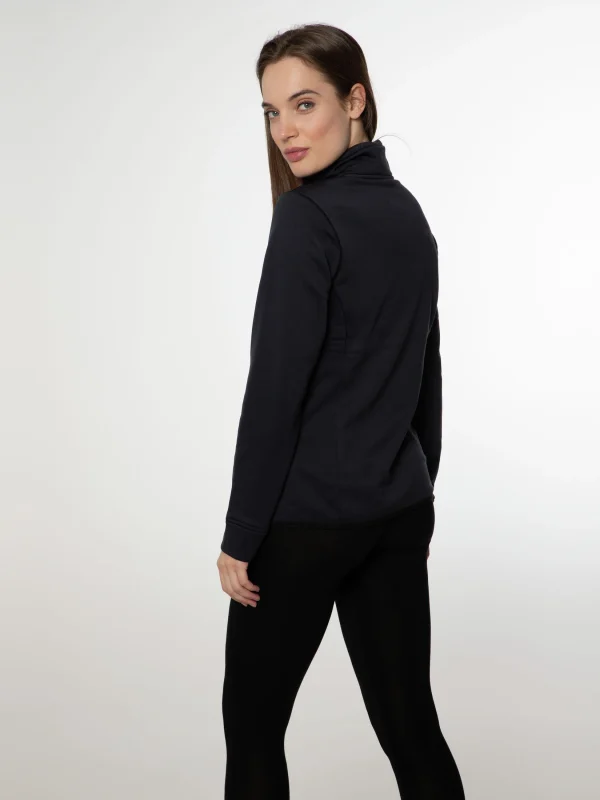 Protest Full Zip Top “ PRTKUMAE In True Black 5