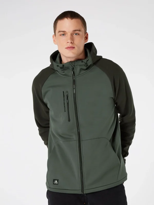 Protest Full Zip Top “ PRTLADOGA In Huntergreen 3