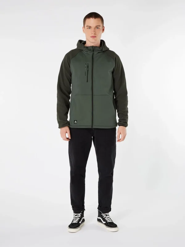 Protest Full Zip Top “ PRTLADOGA In Huntergreen 4