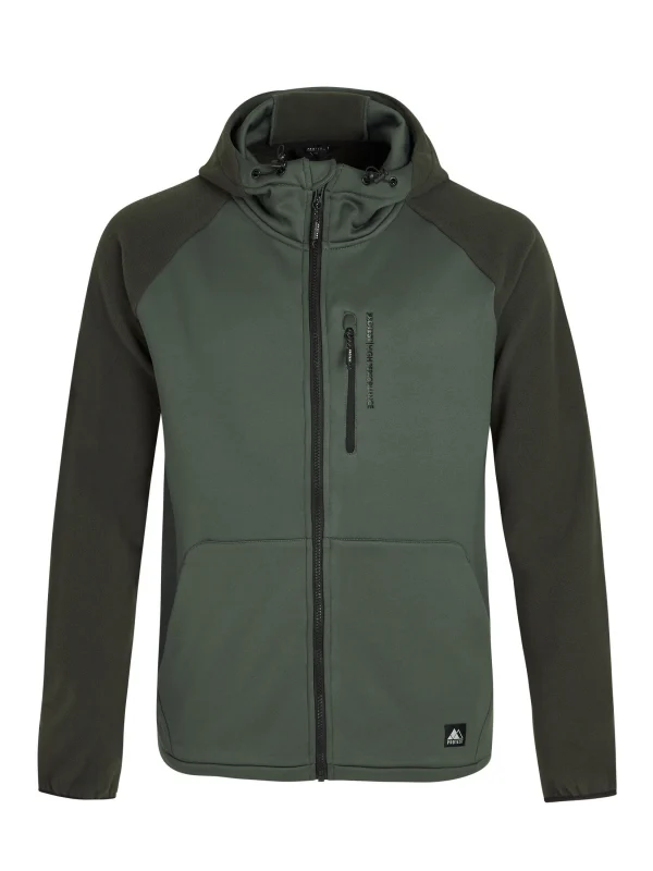 Protest Full Zip Top “ PRTLADOGA In Huntergreen 1