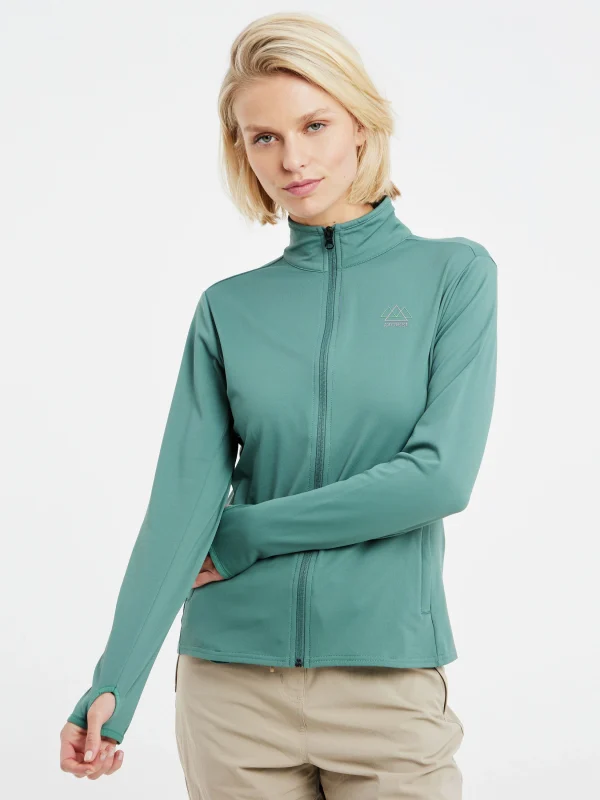 Protest Full Zip Top “ PRTPEEPAL In Laurelgreen 3
