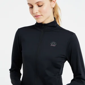 Protest Full Zip Top “ PRTPEEPAL In True Black 19