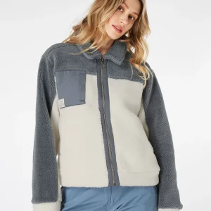 Protest Full Zip Top “ PRTQUARTZIE In Manatee 10