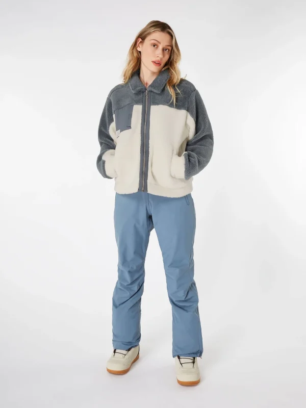 Protest Full Zip Top “ PRTQUARTZIE In Manatee 4