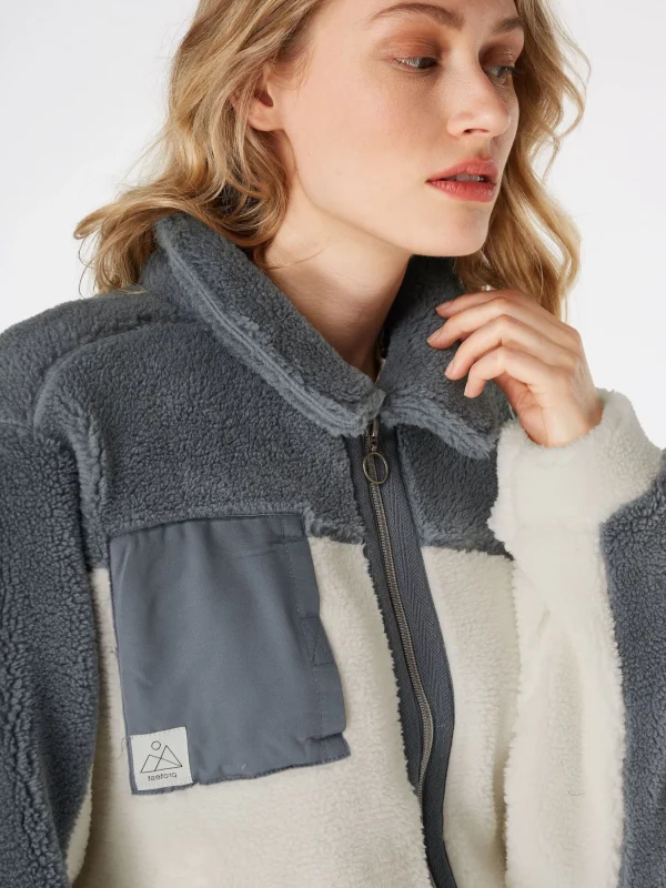 Protest Full Zip Top “ PRTQUARTZIE In Manatee 6