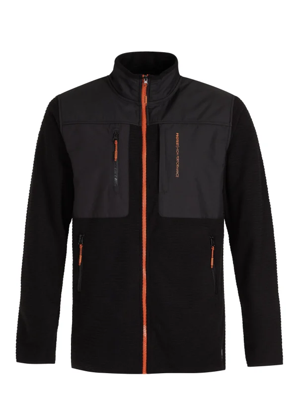 Protest Full Zip Top “ PRTVANERN In True Black 1