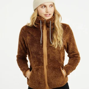 Protest Full Zip Top “ RIRI In Fudgecamel 11