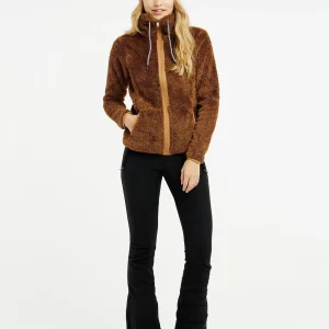 Protest Full Zip Top “ RIRI In Fudgecamel 13