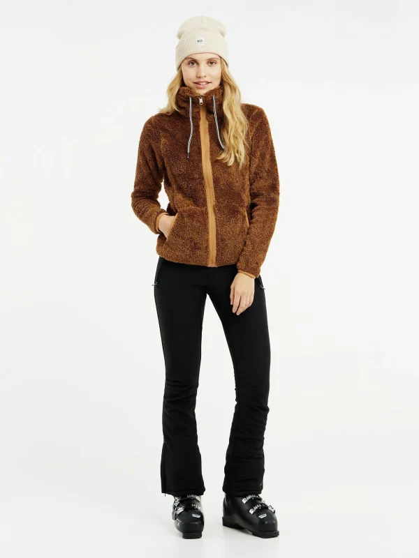 Protest Full Zip Top “ RIRI In Fudgecamel 4